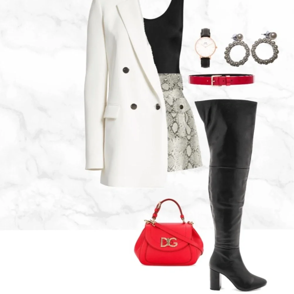 RAYE Aries Leather Thigh-High Boot With Box